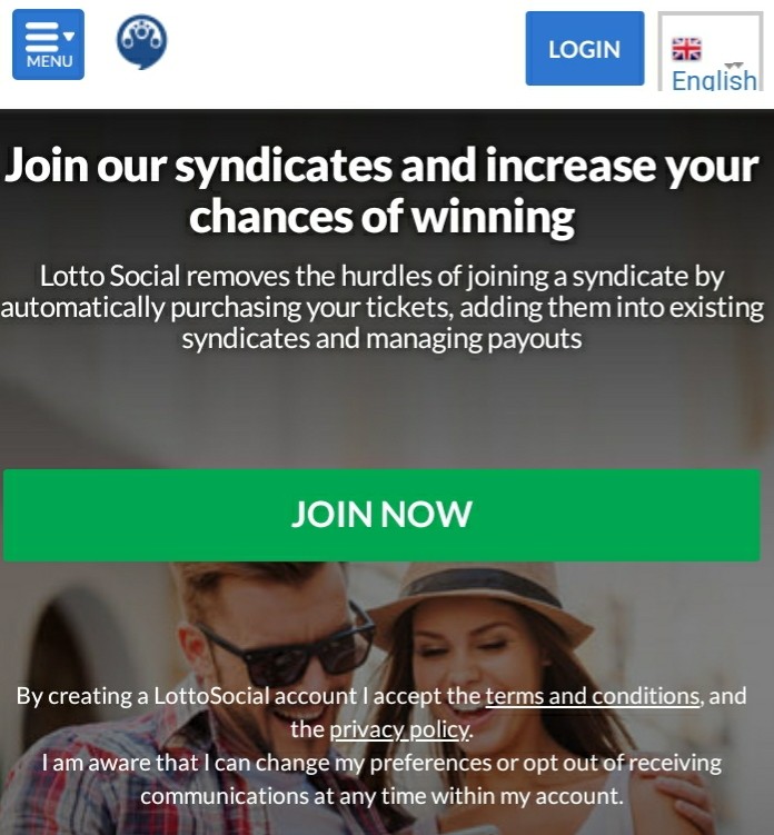 lotto login in